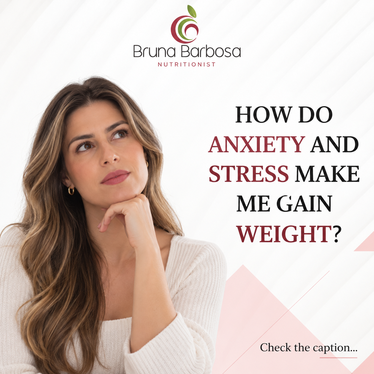 How does my anxiety and stress make me gain weight?
