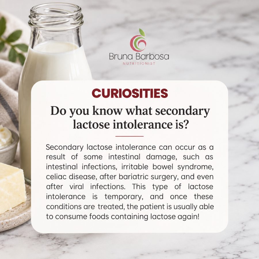 Secondary lactose intolerance: do you know what it means?