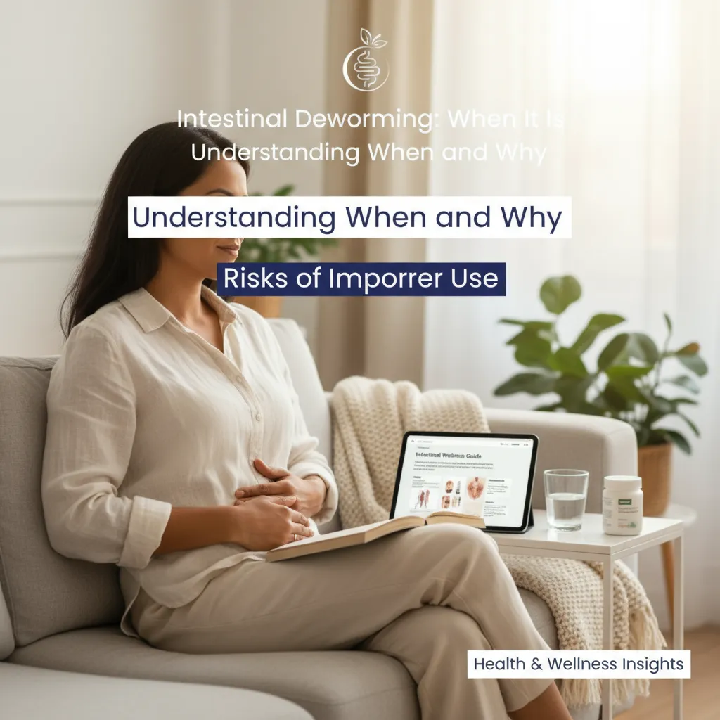 Intestinal Deworming: When It Is Necessary and the Risks of Improper Use