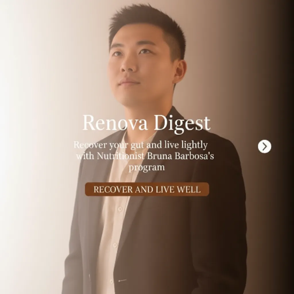 Renova Digest: Recover your gut and live lightly with Nutritionist Bruna Barbosa's program